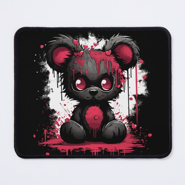Item preview, Cute scary teddy bear designed and sold by drizzd.