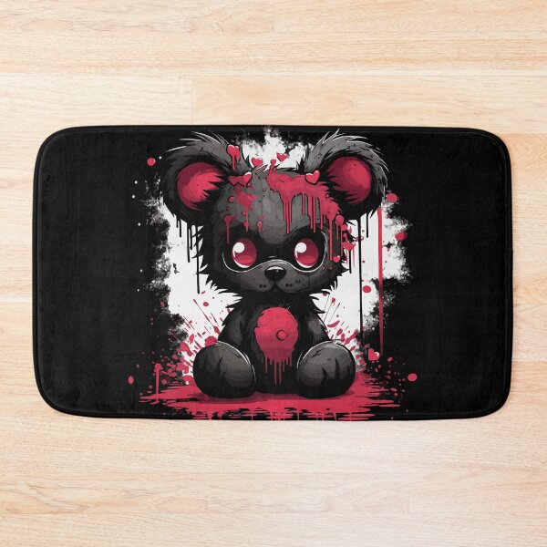 Item preview, Cute scary teddy bear designed and sold by drizzd.