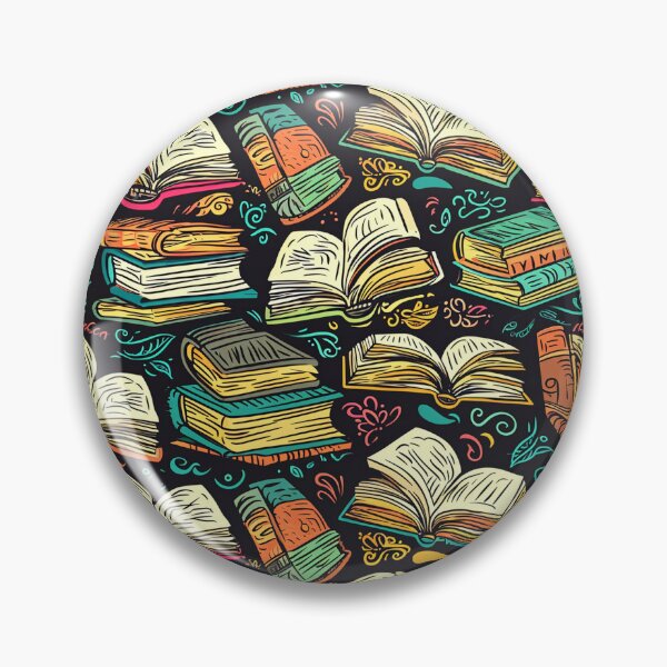 Item preview, Book Aesthetic, Abstract Doodle Books Pattern designed and sold by Desfix.