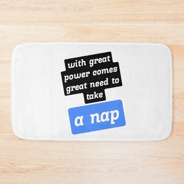 Item preview, with great power comes great need to take a nap designed and sold by myshop102.