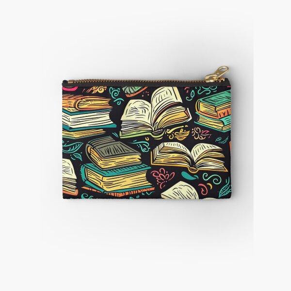 Item preview, Book Aesthetic, Abstract Doodle Books Pattern designed and sold by Desfix.
