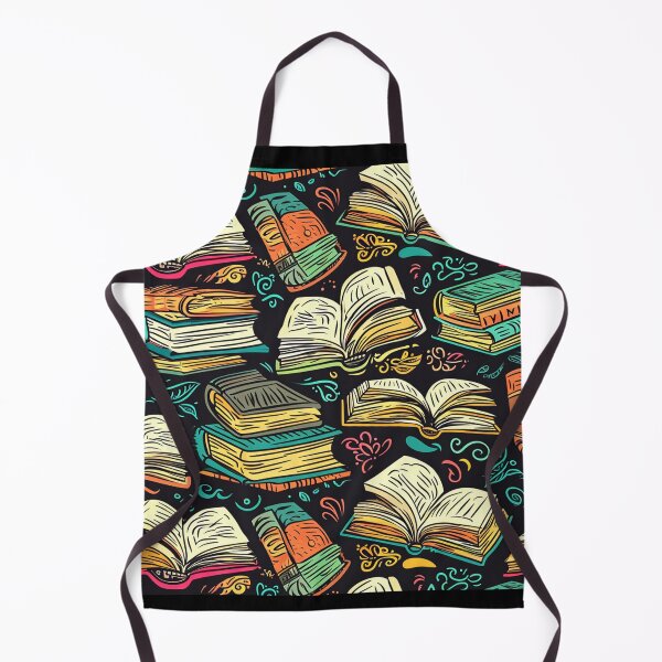 Item preview, Book Aesthetic, Abstract Doodle Books Pattern designed and sold by Desfix.