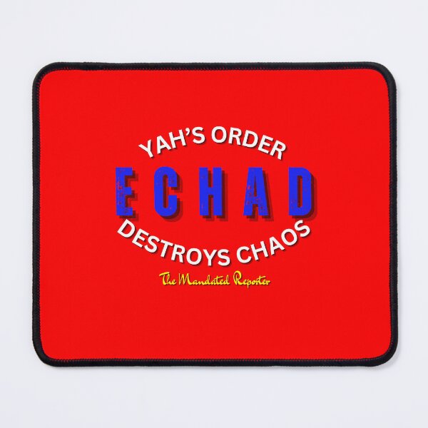 Item preview, ECHAD Yah's Order Destroys Chaos - Very Red designed and sold by TheReporter1.