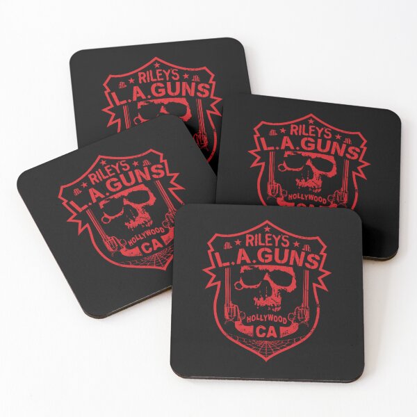 Item preview, Riley's L.A.GUNS Official Logo T-Shirt Red designed and sold by TheKellyNickels.