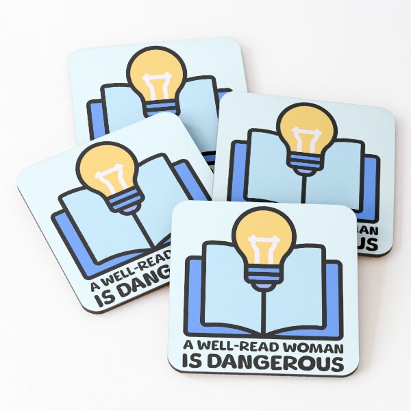 Item preview, A Well Read Women Is Dangerous! designed and sold by PMCreative.