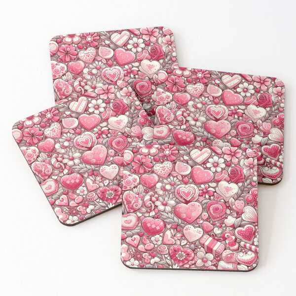 Item preview, Valentine's day pattern designed and sold by tipitoes.