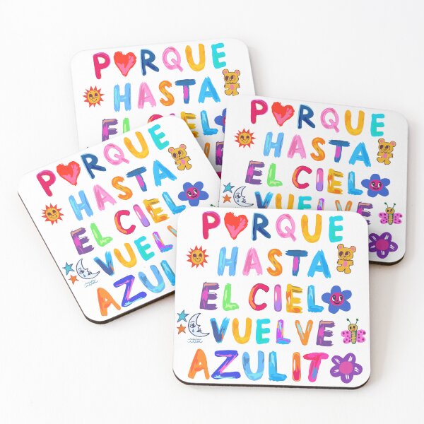 Item preview, Porque hasta el cielo vuelve azulito designed and sold by unknowndesigns1.