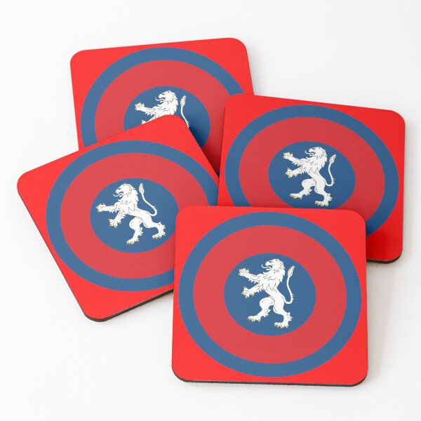 Item preview, Lion of Česká Czechia Retro red white and blue mod roundel designed and sold by ModSupporters.