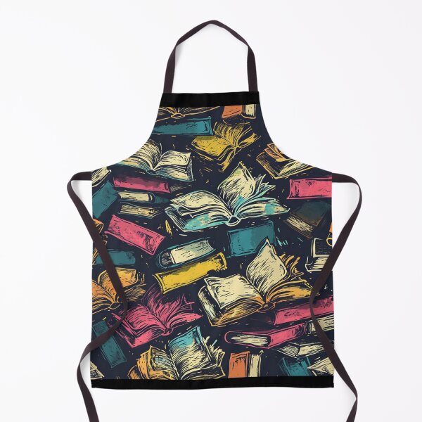 Item preview, Book Aesthetic, Abstract Doodle Books Pattern designed and sold by Desfix.