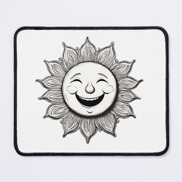 Item preview, The smiling sun designed and sold by StyleSketch.
