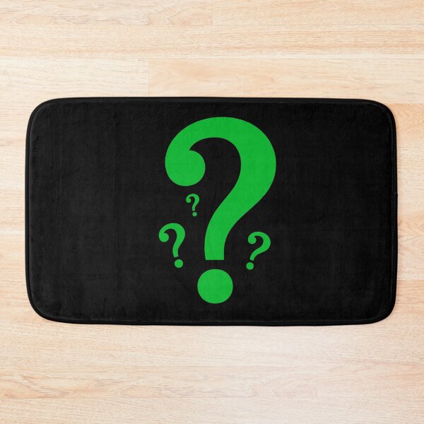 Item preview, Green Question Mark designed and sold by RetroArtCulture.