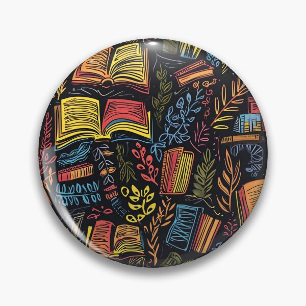 Item preview, Book Aesthetic, Abstract Doodle Books Pattern designed and sold by Desfix.