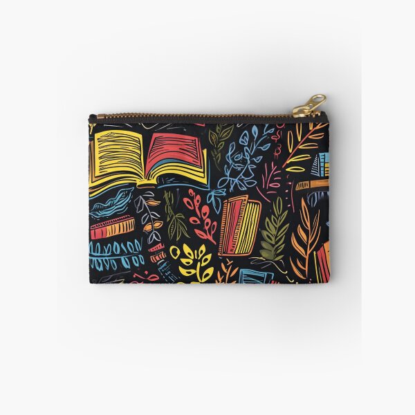 Item preview, Book Aesthetic, Abstract Doodle Books Pattern designed and sold by Desfix.