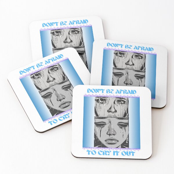 Item preview, Don't be Afraid to Cry it Out designed and sold by LevelUpYourMotivation.