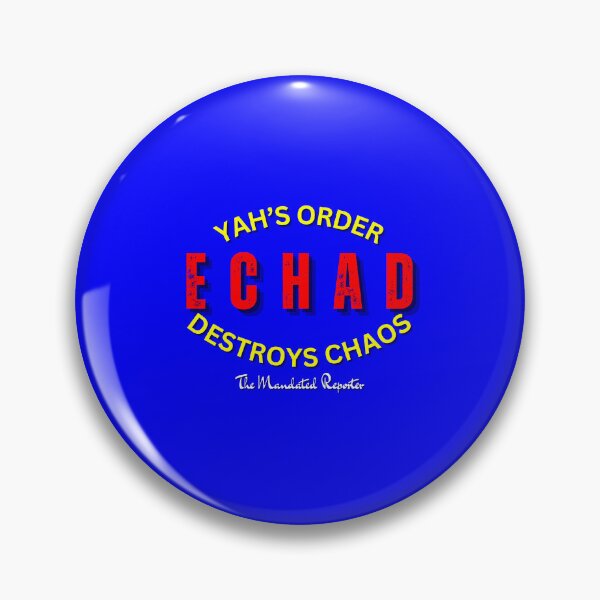 Item preview, ECHAD Yah's Order Destroys Chaos - Royal Blue designed and sold by TheReporter1.