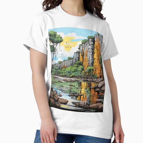 Item preview, Brasil city colorful travel vintage graphic designed and sold by wonderfulpark.