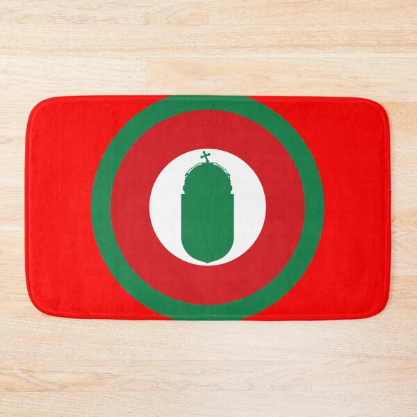 Item preview, Magyarok Magyars Hungary Nemzeti Tizenegy Retro red white and green mod roundel designed and sold by ModSupporters.