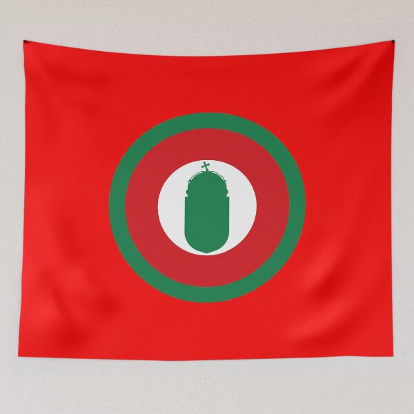 Item preview, Magyarok Magyars Hungary Nemzeti Tizenegy Retro red white and green mod roundel designed and sold by ModSupporters.