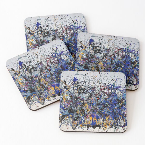 Item preview, jackson pollock artwork designed and sold by Nada01.