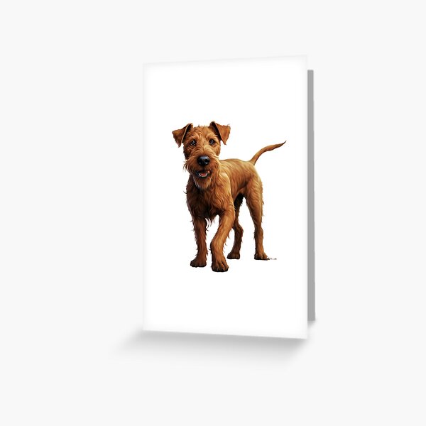 Item preview, Funny Irish Terrier - full of personality designed and sold by liana campbell.