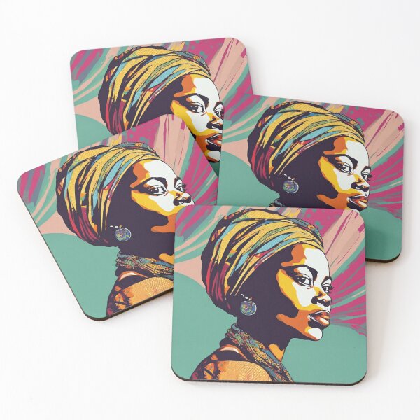 Item preview, Ogechi Pop Art Portrait designed and sold by Yzakreativ.