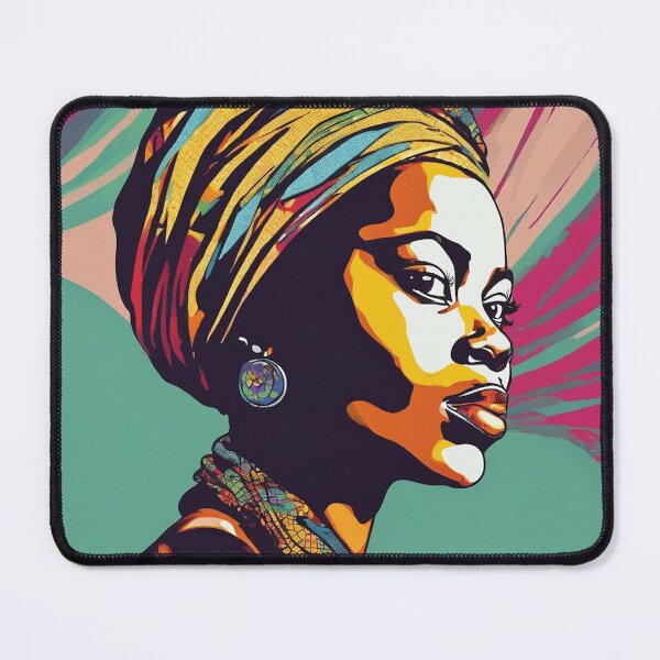 Item preview, Ogechi Pop Art Portrait designed and sold by Yzakreativ.