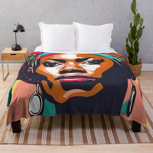 Item preview, Nyarai Pop Art Portrait designed and sold by Yzakreativ.