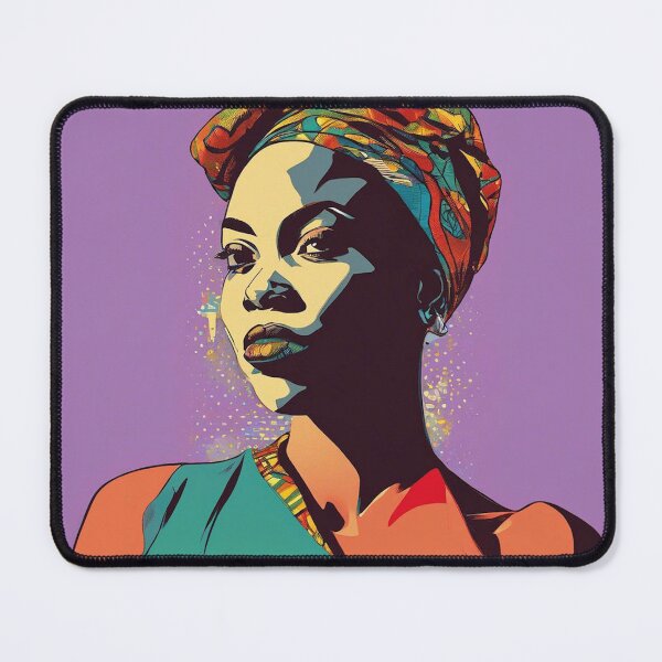 Item preview, Marjani Pop Art Portrait designed and sold by Yzakreativ.
