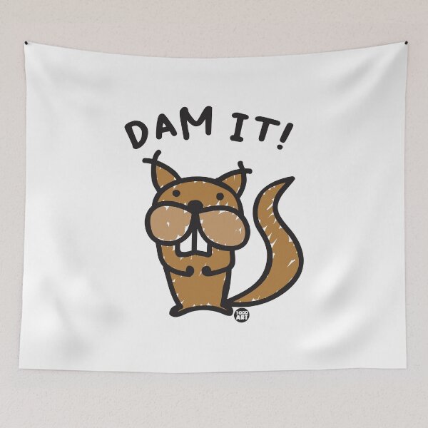 Item preview, DAM IT BEAVER designed and sold by TODD GOLDMAN.
