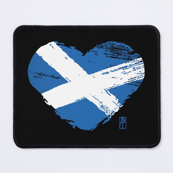 Item preview, I love my country. I love Scotland. I am a patriot. In my heart, there is always the flag of Scotland designed and sold by ArtProjectShop.