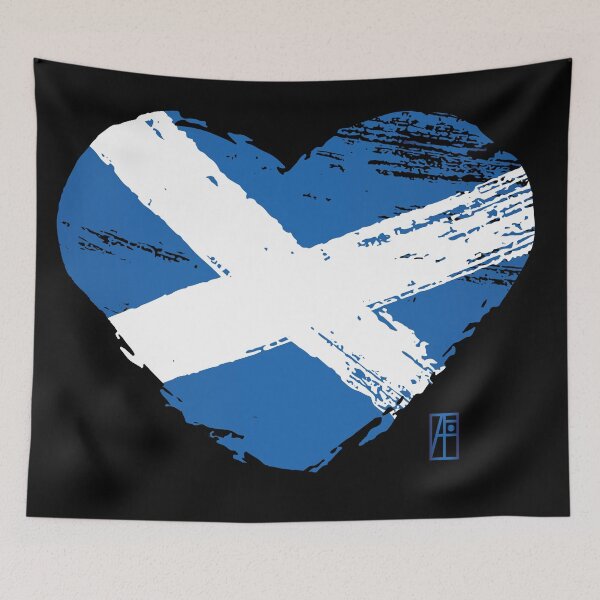 Item preview, I love my country. I love Scotland. I am a patriot. In my heart, there is always the flag of Scotland designed and sold by ArtProjectShop.
