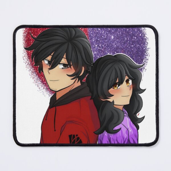 Item preview, Aaron & Aphmau :Heartfelt Harmony designed and sold by PrintopiaHaven.