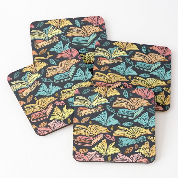 Item preview, Book Aesthetic, Abstract Doodle Books Pattern designed and sold by Desfix.