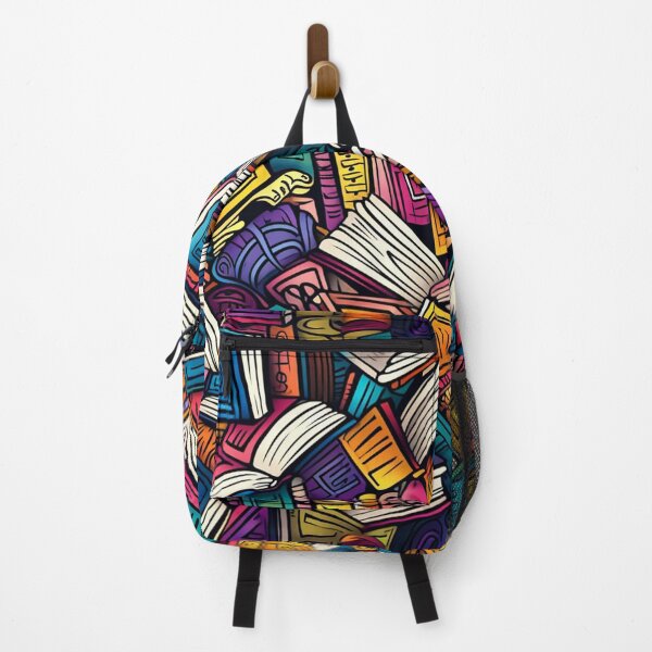 Item preview, Book Aesthetic, Abstract Doodle Books Pattern designed and sold by Desfix.