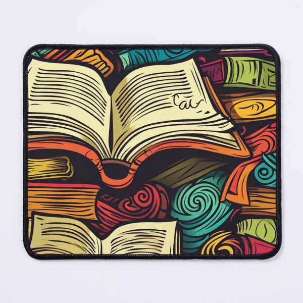 Item preview, Book Aesthetic, Abstract Doodle Books Pattern designed and sold by Desfix.