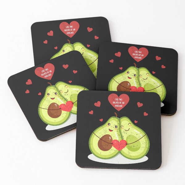 Item preview, Avocado Love Like Two Halves Valentine's Day Classic T-Shirt designed and sold by SurtimAlex.