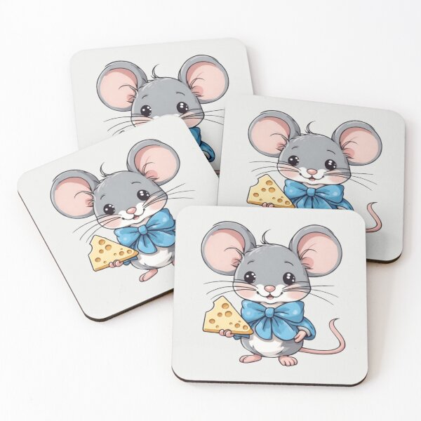 Item preview, Cute mouse with cheese  designed and sold by Culmika.