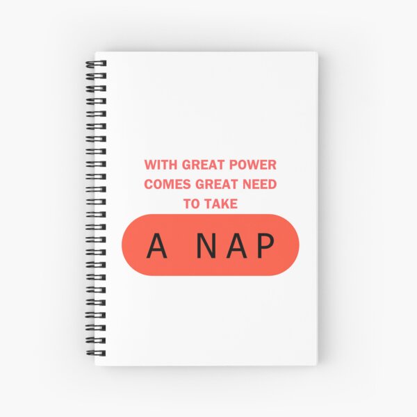 Item preview, With Great Power Comes Great Need To Take A Nap designed and sold by myshop102.