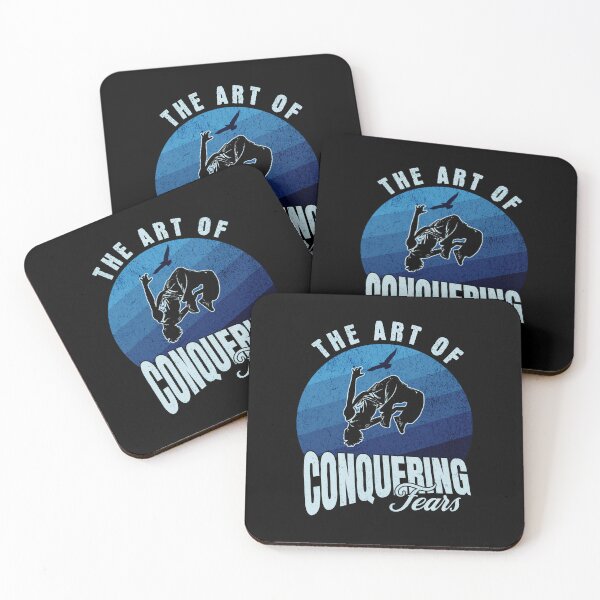 Item preview, The Art Of Conquering Fears vintage style for men, kids Boys traceur freerunning designed and sold by HosvPrint .s.