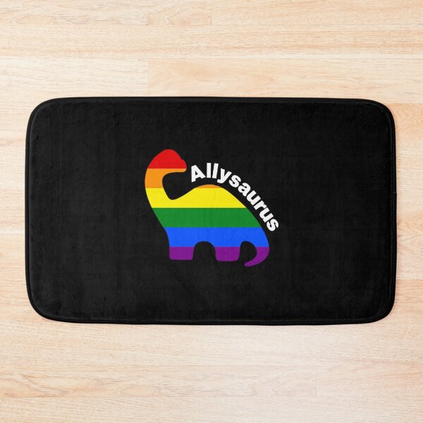 Item preview, Allysaurus - LGBTQ ally dinosaur (Gay pride) designed and sold by CottonGarb.