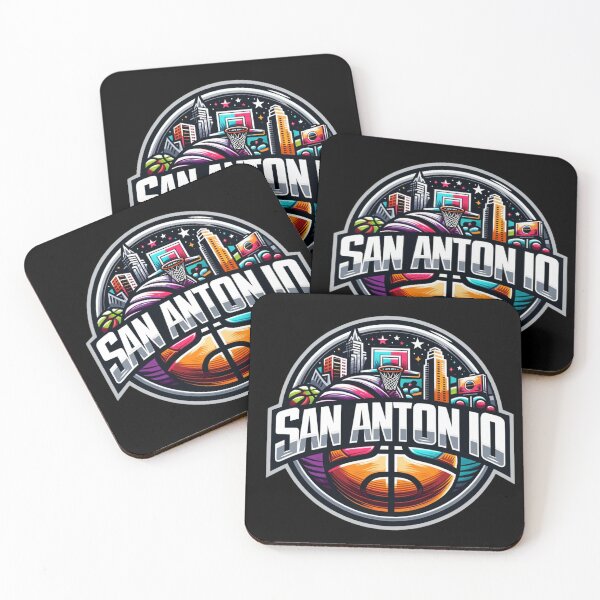 Item preview, San Antonio Hoop Dreams - Basketball Icon Art designed and sold by Zuriel Hargrove.
