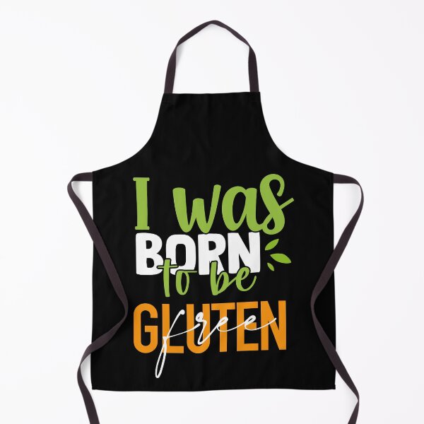 Item preview, I was born to be "Gluten-free" t shirt design designed and sold by MyGluteesFree77.