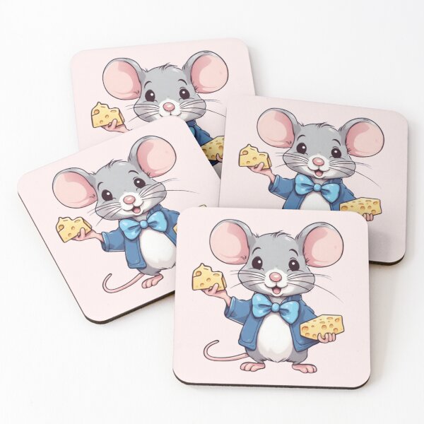 Item preview, Cute mouse with cheese  designed and sold by Culmika.
