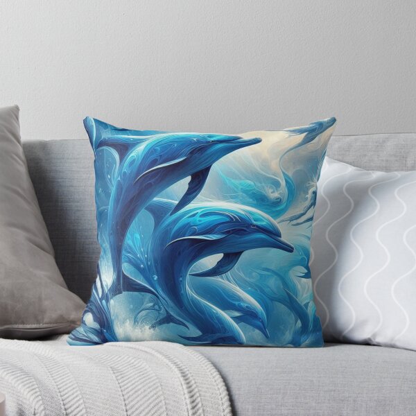 Item preview, Blue Dolphins  designed and sold by NostosArt.