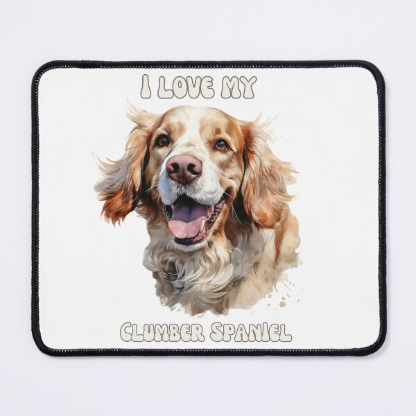 Item preview, I love my Clumber Spaniel dog designed and sold by M1234s.