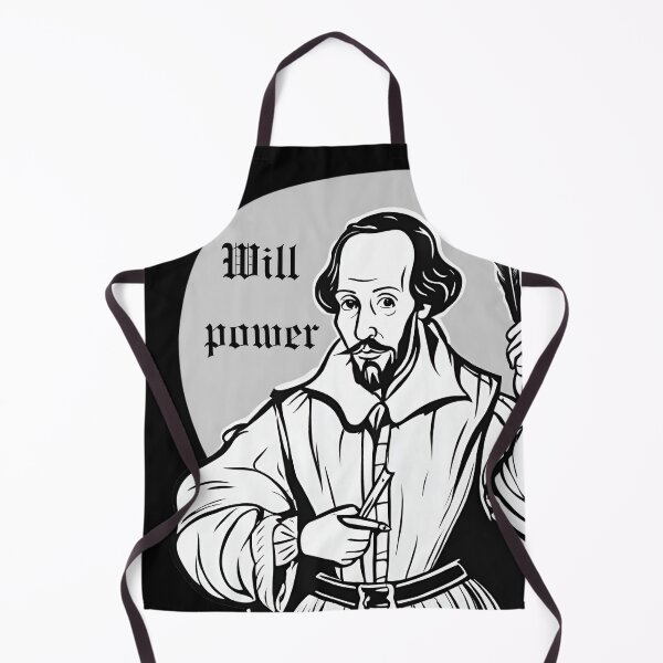 Item preview, Will Power - Funny Shakespeare, William Shakespeare, Shakespeare Pun designed and sold by abeautifulife.