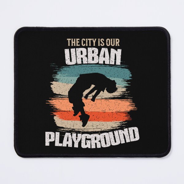 Item preview, The City Is Our Playground vintage style for men, kids Boys traceur freerunning designed and sold by HosvPrint .s.