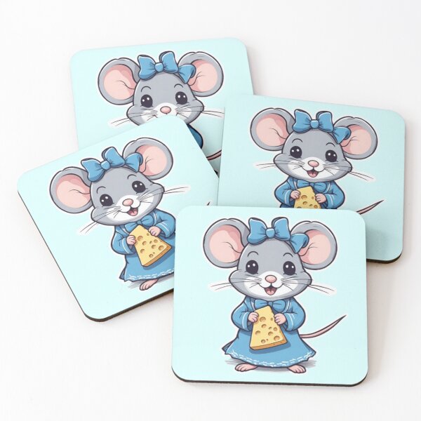 Item preview, Cute mouse with cheese  designed and sold by Culmika.