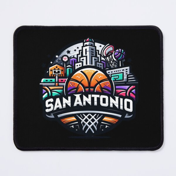 Item preview, San Antonio Courtside Hero - Iconic Basketball Design designed and sold by Zuriel Hargrove.