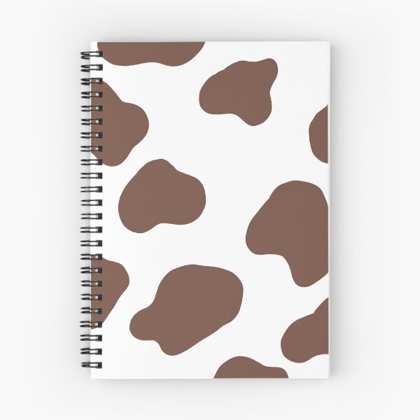Item preview, estampado de vaca aesthetic color café designed and sold by ArtKar.